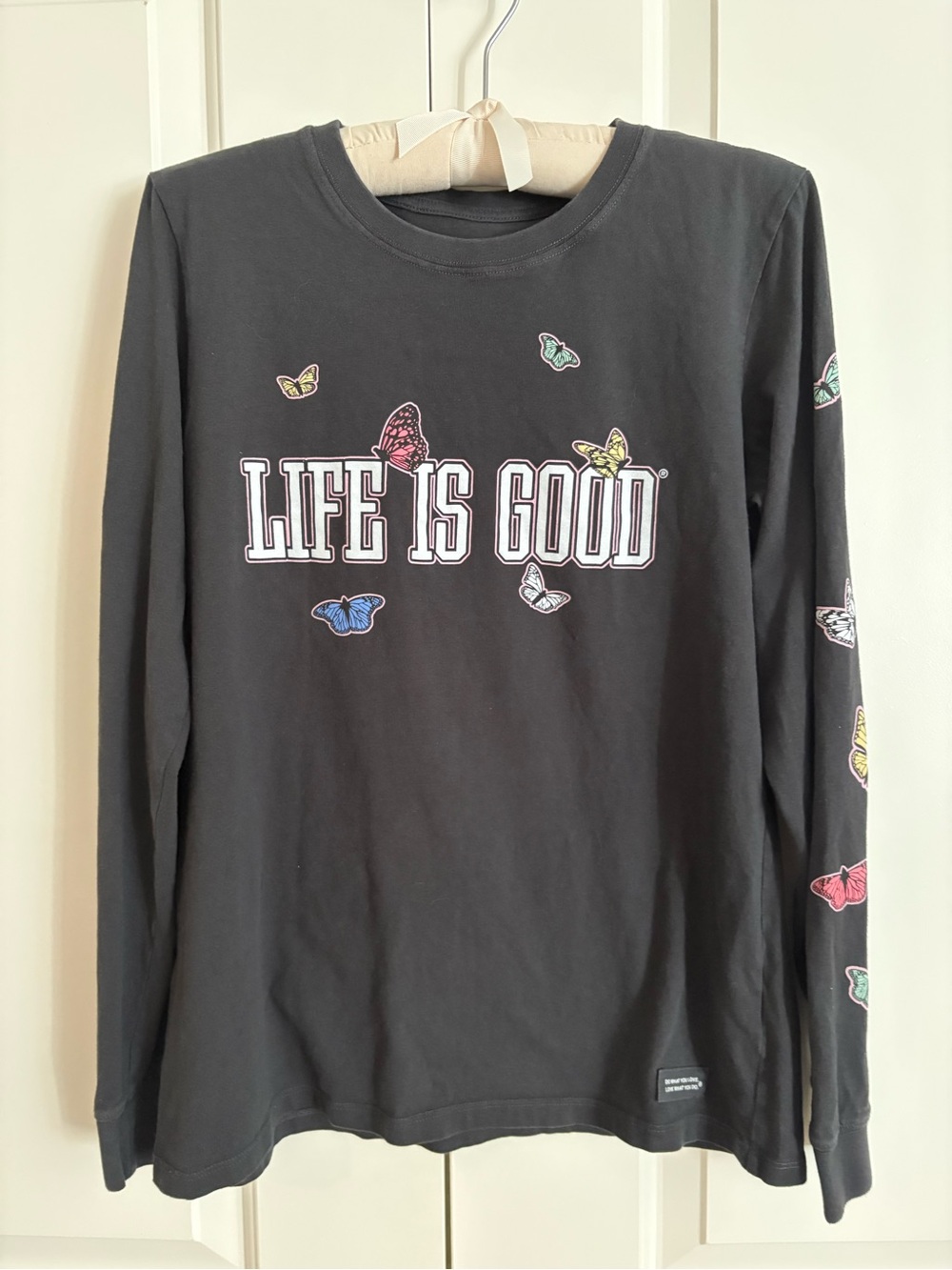 Life Is Good women’s butterfly tee